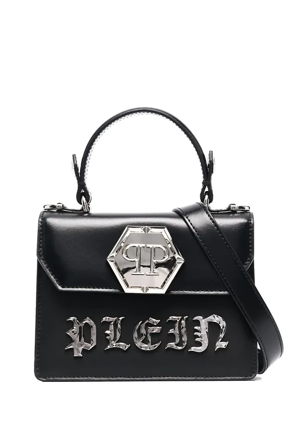 Philipp Plein Gothic liten väska - Svart