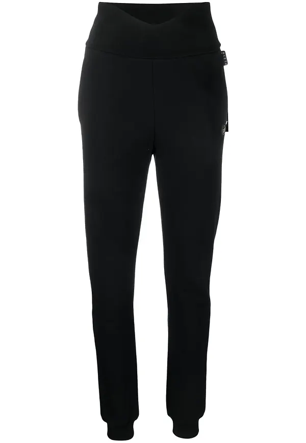 Philipp Plein Gothic Plein sweatpants - Svart