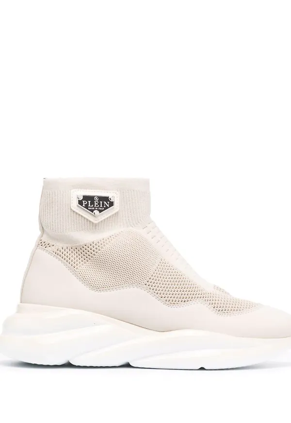 Philipp Plein grova strumpsneakers - Neutral