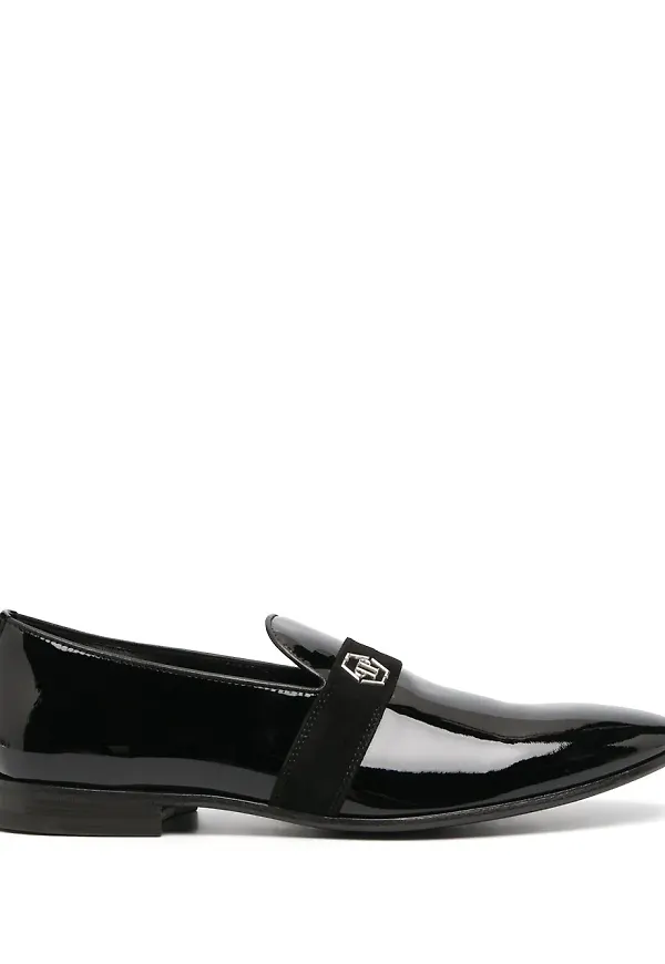 Philipp Plein Hexagon loafers - Svart