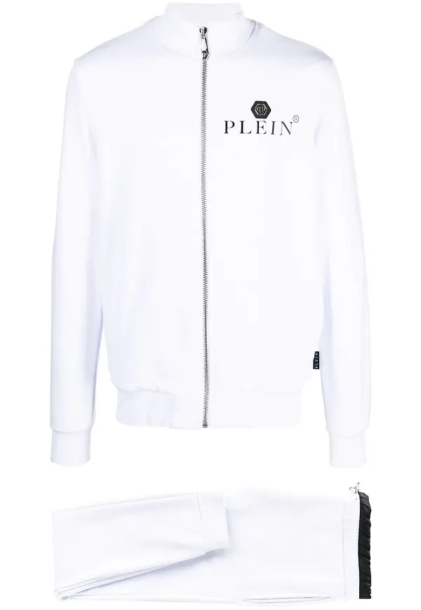 Philipp Plein Hexagon träningsställ - Vit