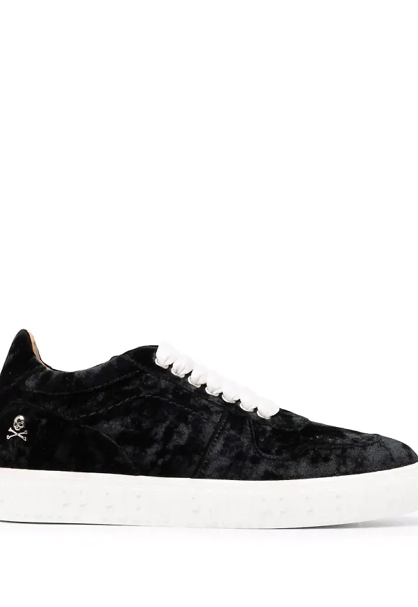 Philipp Plein Hurricane låga sneakers - Svart