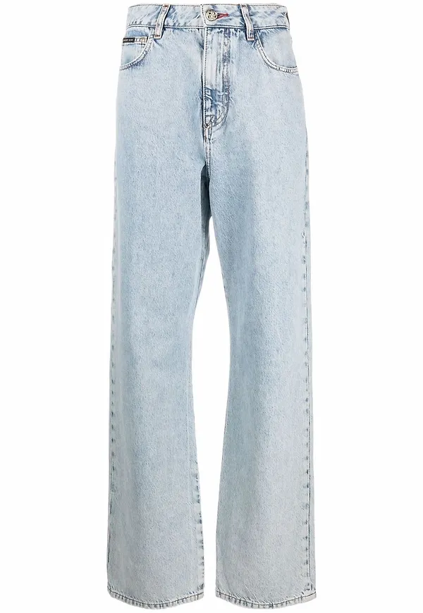 Philipp Plein Iconic loose fit-jeans - Blå