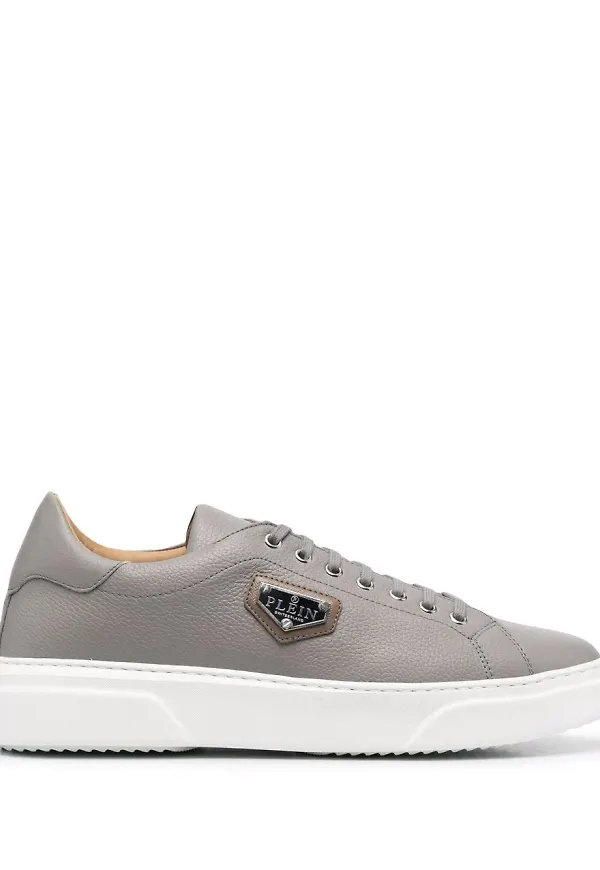 Philipp Plein Iconic låga sneakers - Grå