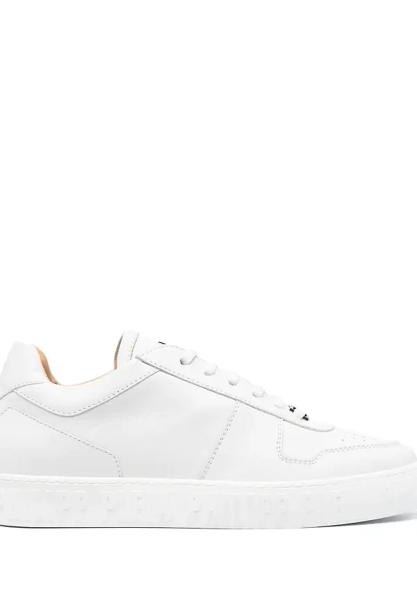 Philipp Plein Iconic låga sneakers - Vit
