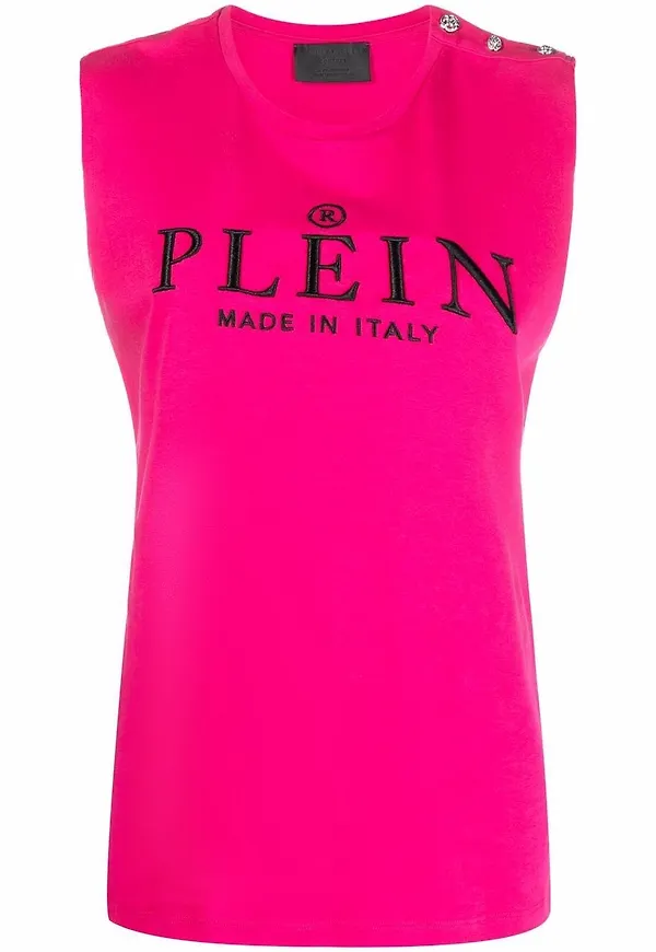 Philipp Plein Iconic Plein topp - Rosa