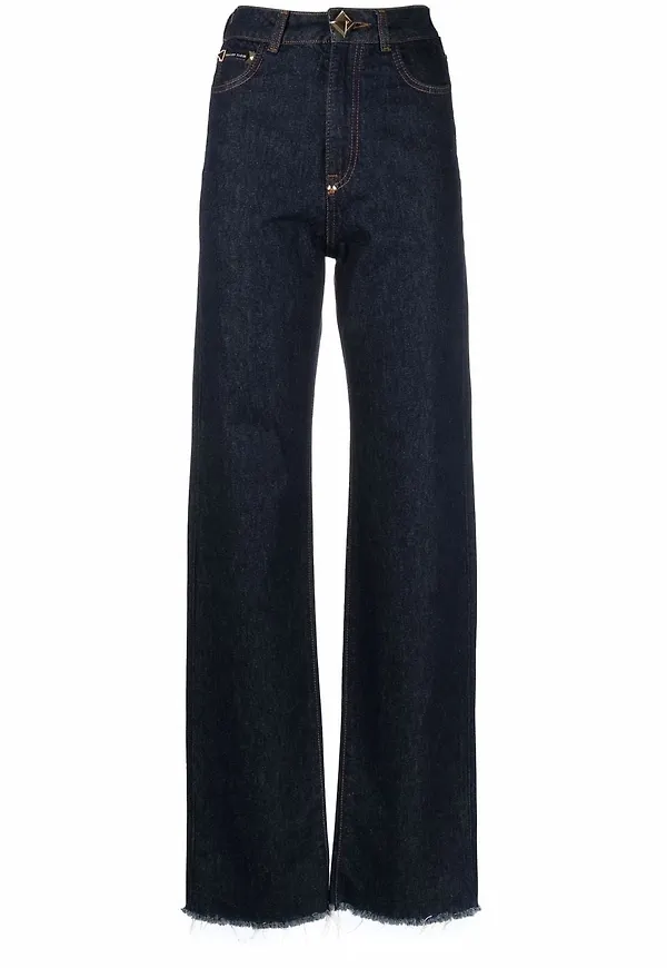 Philipp Plein jeans med paljetter - Blå