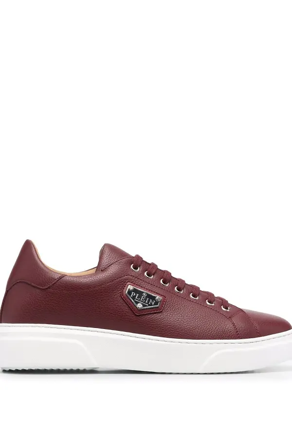 Philipp Plein låga sneakers - Röd