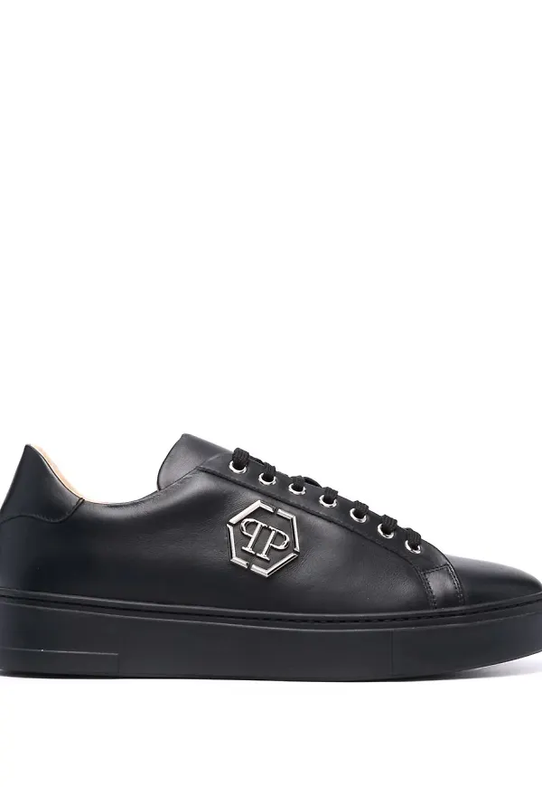 Philipp Plein låga sneakers - Svart