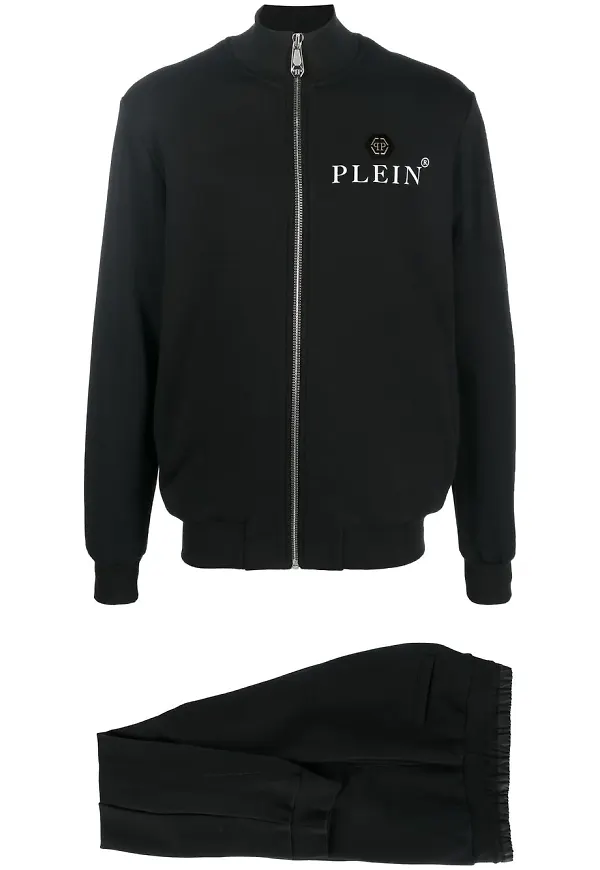 Philipp Plein mjukisställ med logotyp - Svart
