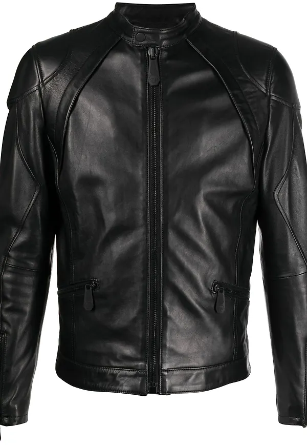 Philipp Plein Moto skinnjacka - Svart