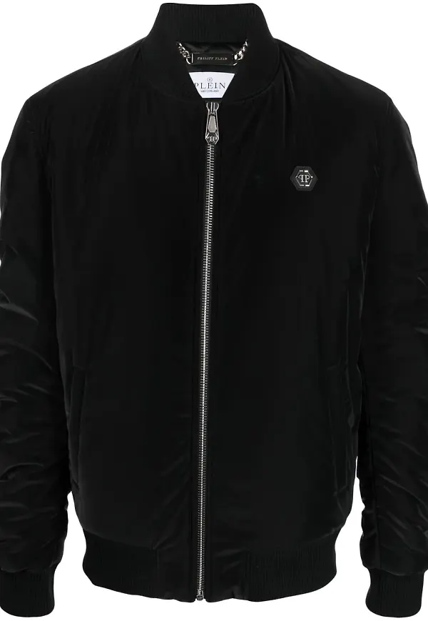 Philipp Plein Mounters bomberjacka - Svart