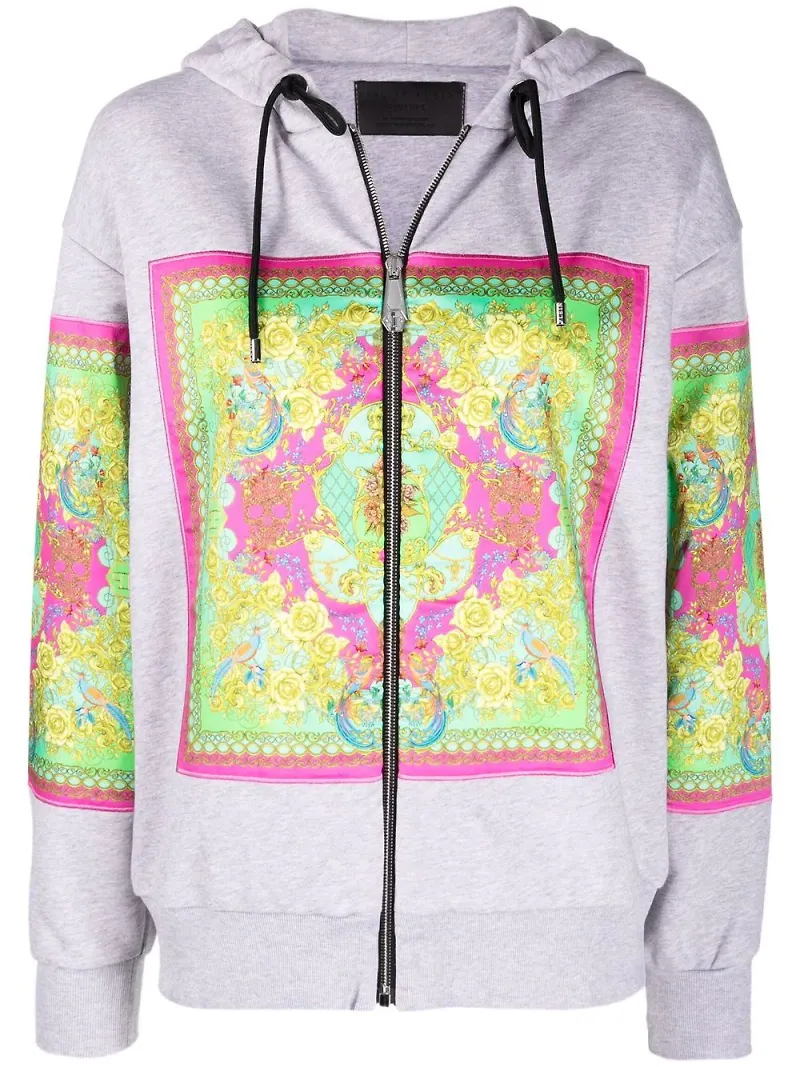 Philipp Plein New Baroque hoodie - Grå