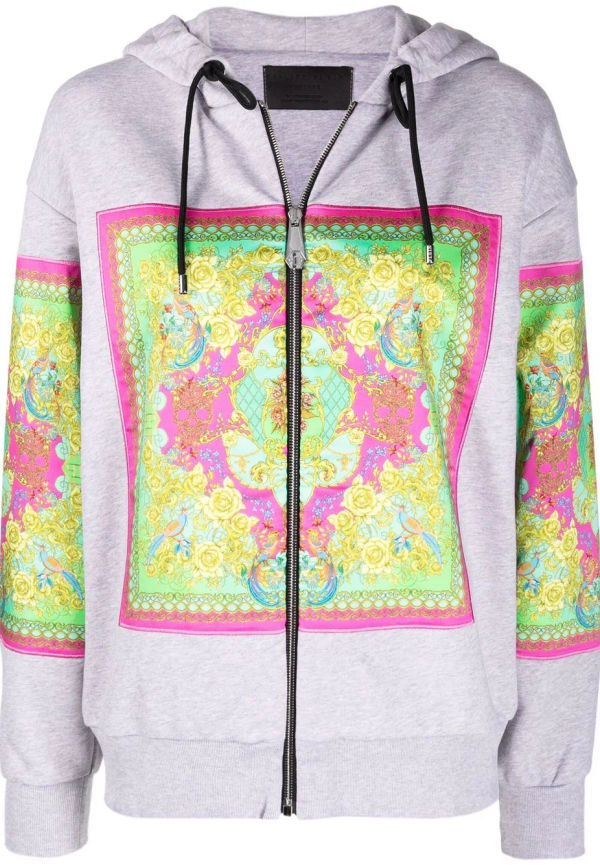 Philipp Plein New Baroque hoodie - Grå