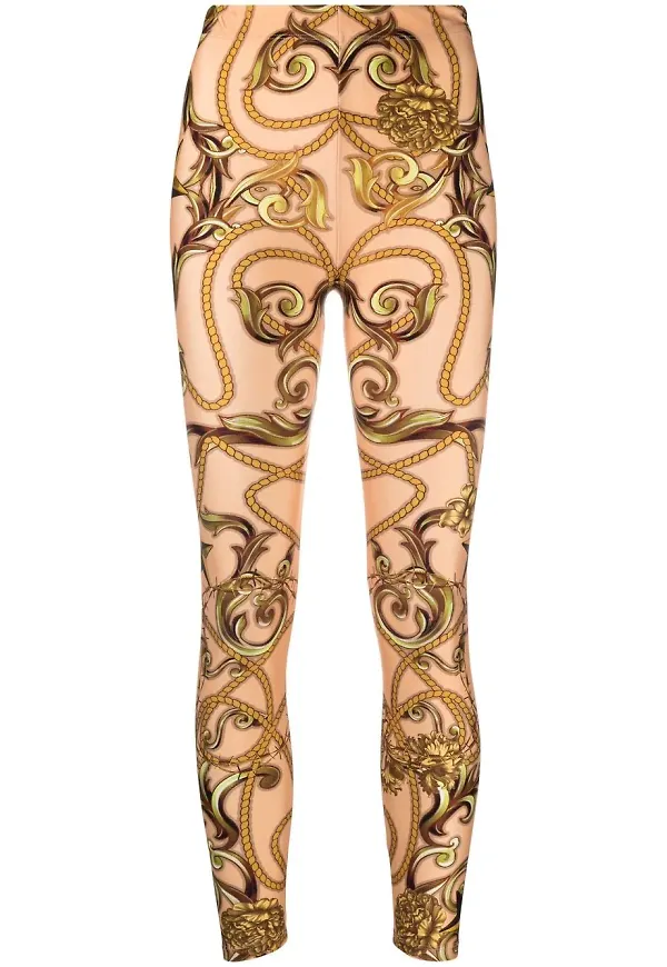 Philipp Plein New Baroque leggings - Neutral