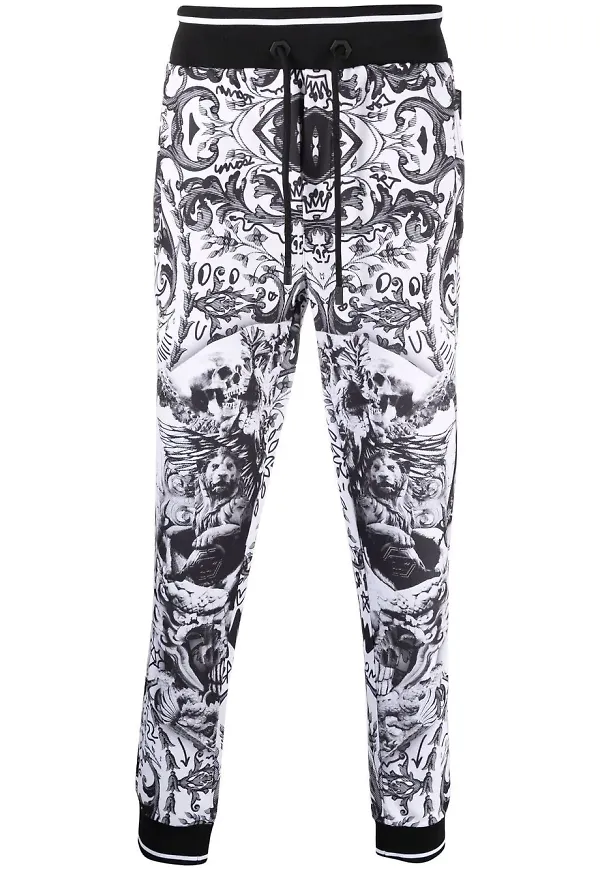 Philipp Plein New Baroque sweatpants - Vit