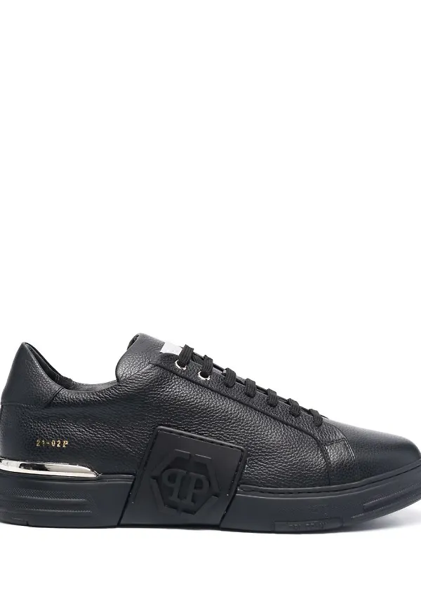 Philipp Plein Phantom låga sneakers - Svart