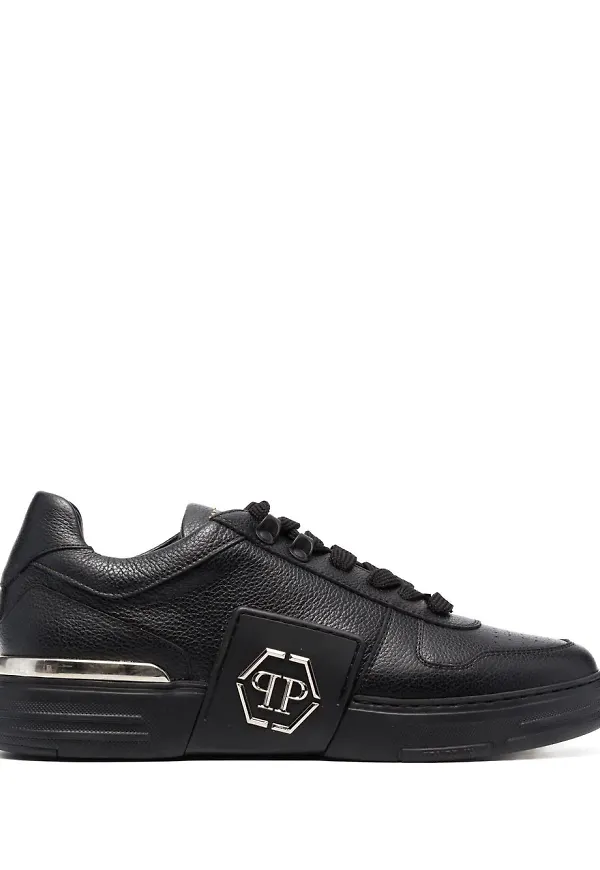 Philipp Plein Phantom Platinum låga sneakers - Svart