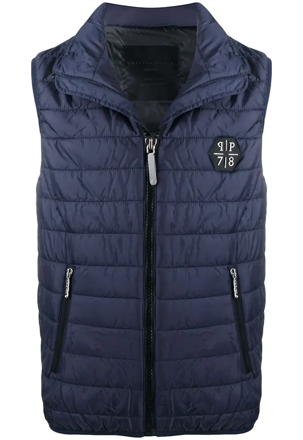 Philipp Plein puffväst - Blå