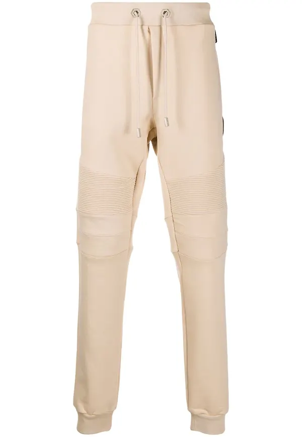 Philipp Plein quiltade träningsbyxor - Neutral