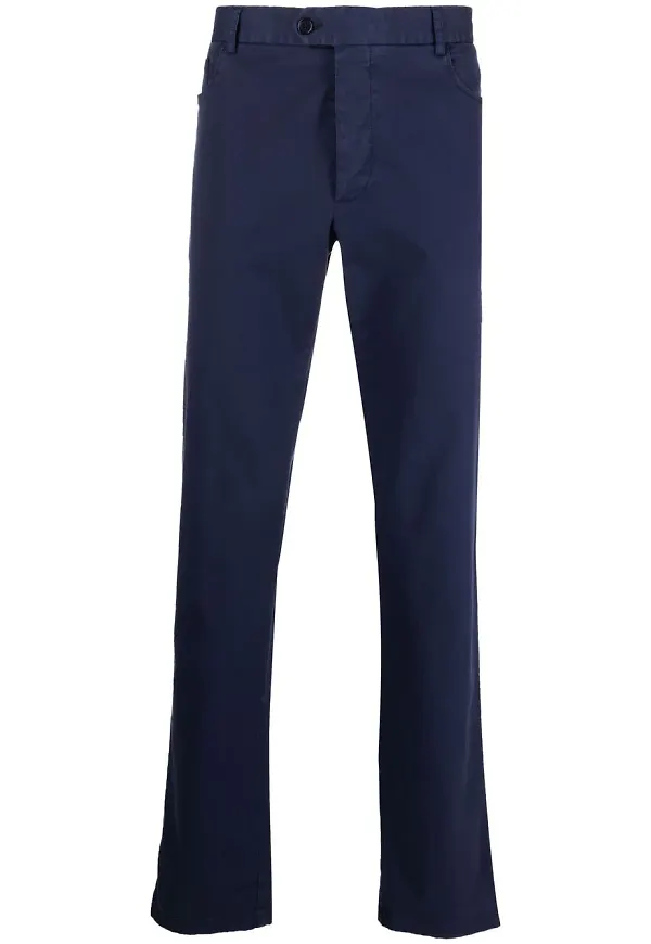 Philipp Plein raka chinos - Blå