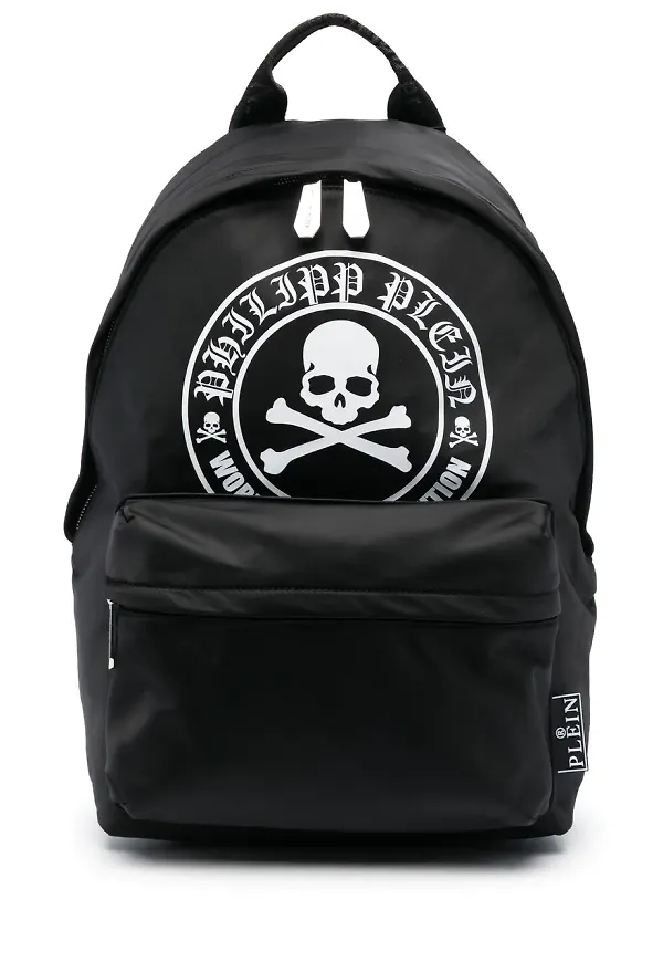 Philipp Plein ryggsäck med dödskalle - Svart