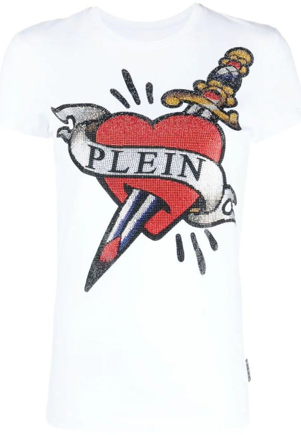 Philipp Plein Sexy Pure Love t-shirt - Vit
