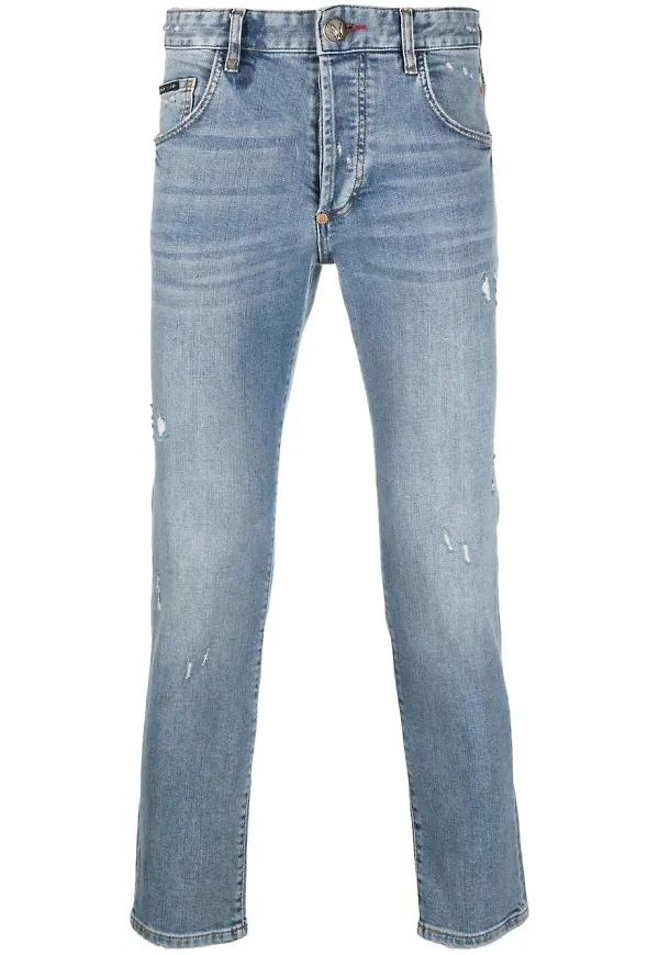Philipp Plein skinny-jeans - Blå