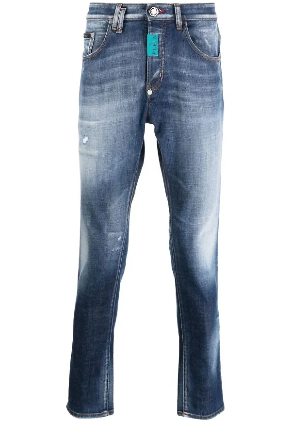 Philipp Plein skinny-jeans - Blå
