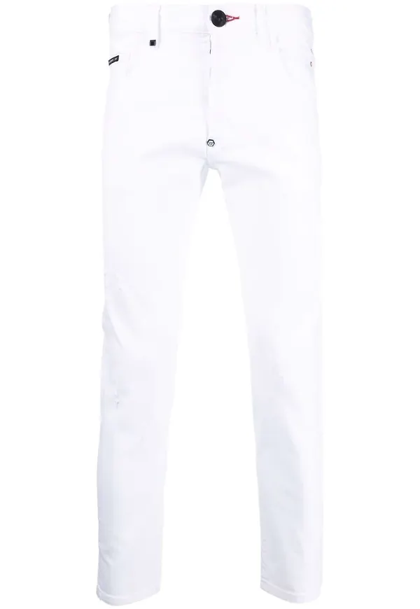 Philipp Plein skinny-jeans - Vit