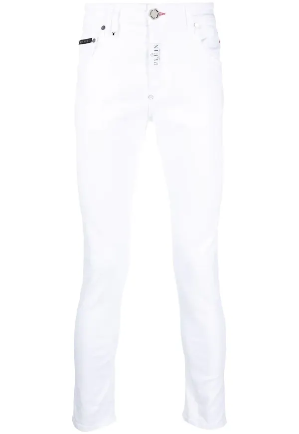 Philipp Plein skinny-jeans - Vit
