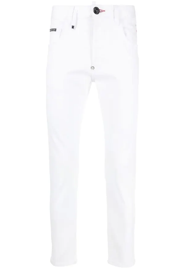 Philipp Plein skinny-jeans - Vit