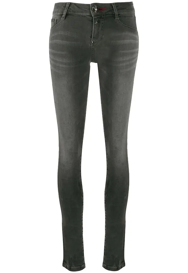 Philipp Plein skinny-jeggings - Grå