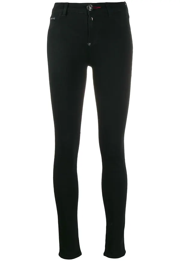 Philipp Plein skinny-jeggings - Svart