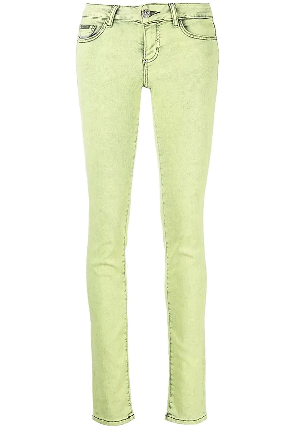 Philipp Plein slim fit-jeans - Gul