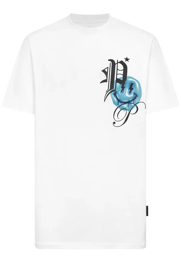 Philipp Plein Smile Balloon t-shirt - Vit