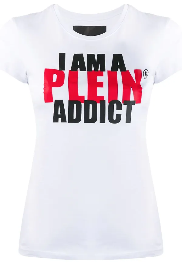 Philipp Plein Statement t-shirt - Vit