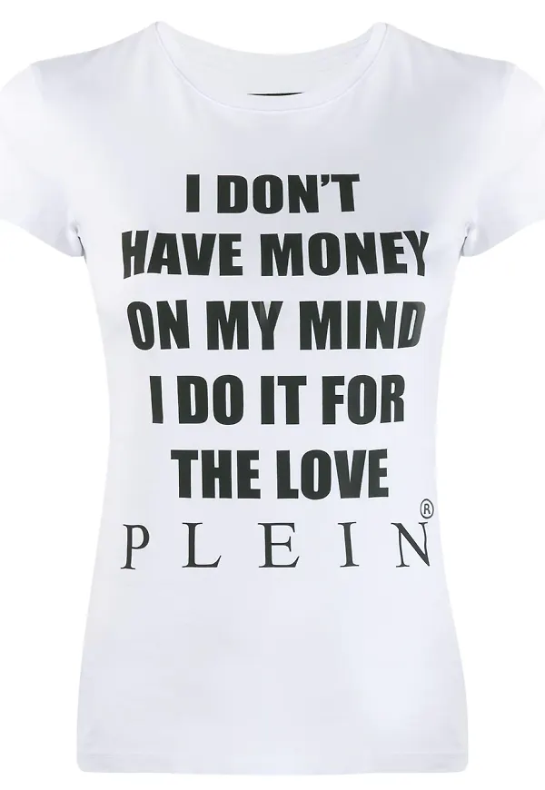 Philipp Plein Statement t-shirt - Vit