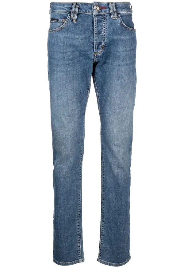 Philipp Plein straight-jeans - Blå