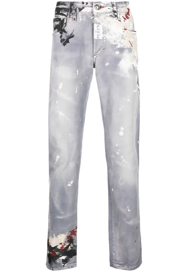 Philipp Plein straight-jeans - Blå