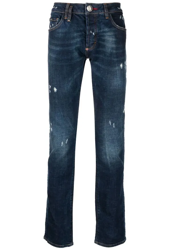 Philipp Plein straight-jeans - Blå