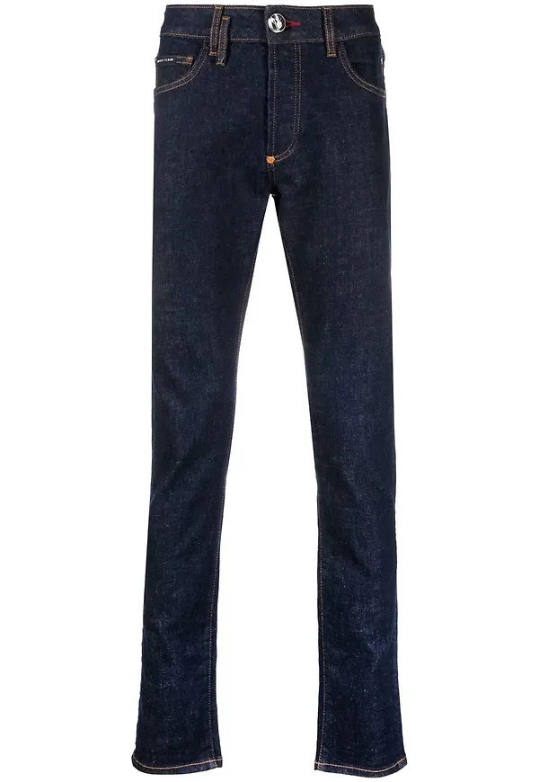 Philipp Plein straight-jeans - Blå