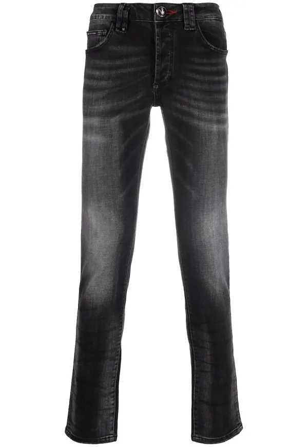 Philipp Plein straight-jeans - Grå