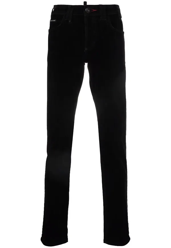 Philipp Plein straight-jeans - Svart