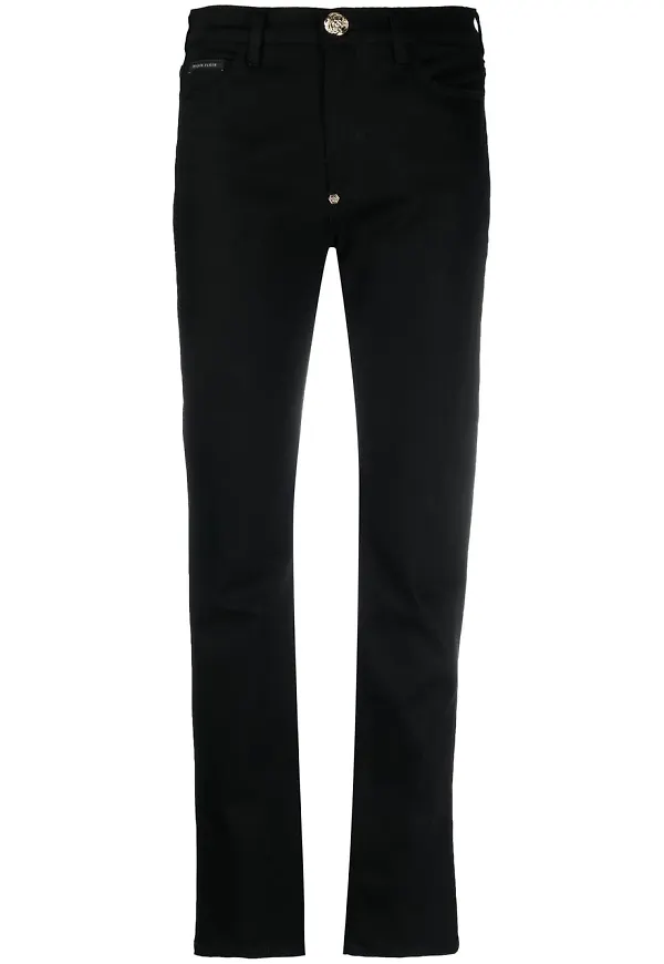 Philipp Plein straight-jeans - Svart