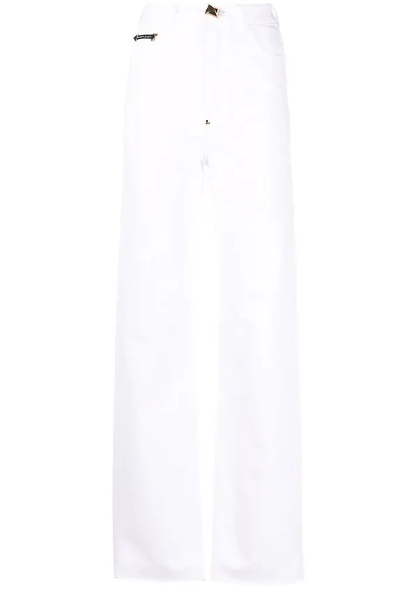 Philipp Plein straight-jeans - Vit