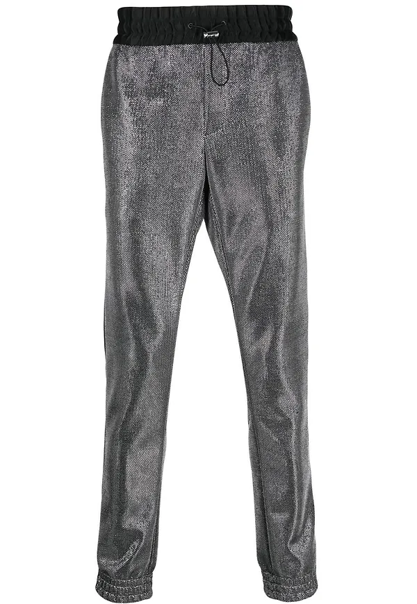 Philipp Plein sweatpants med dragsko - Svart