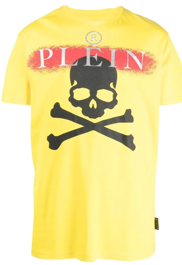 Philipp Plein t-shirt - Gul