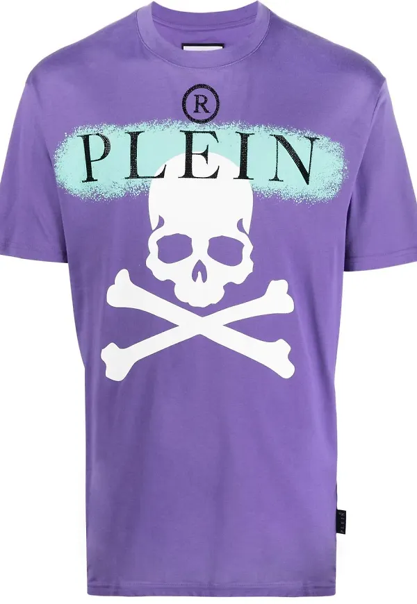 Philipp Plein t-shirt - Lila