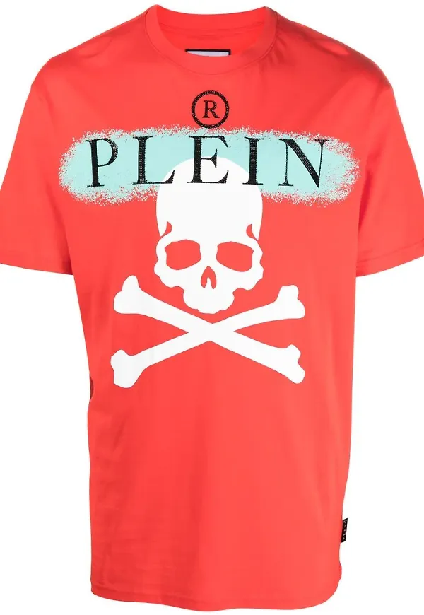 Philipp Plein t-shirt - Röd